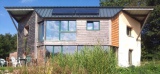 La Lande-de-Goult. Visiter une maison bioclimatique en bois et paille