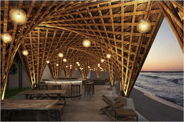 Designs Bamboo Beachfront Resort in Vietnamese Cove
